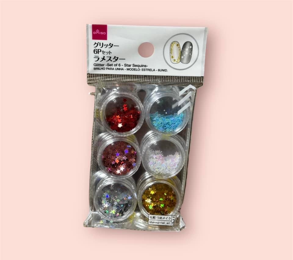 Daiso Glitter Set For Nail