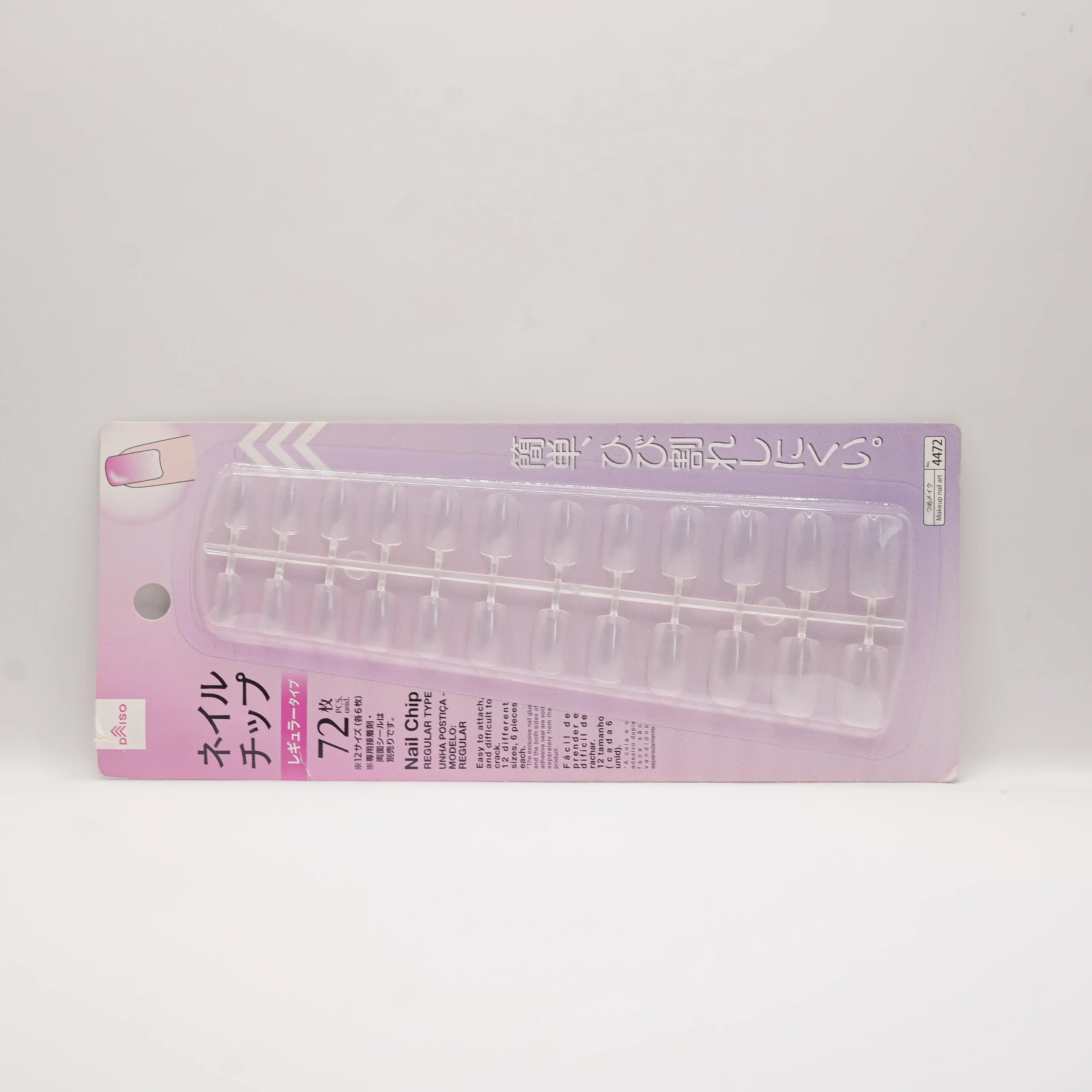 Daiso Nail Chip Regular Type 72pcs